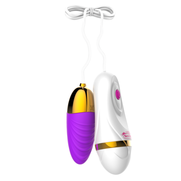 Vibrator �g fjernbetjent flower fresh, lilla