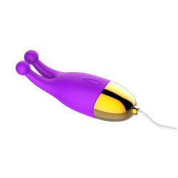 Fjernstyret klitoris vibrator, lilla 