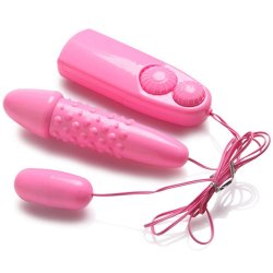 Dual fun �g+dildo - pink