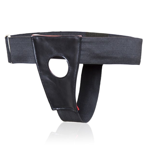 Harness til strap-on dildoer, vendbar sort/r�d