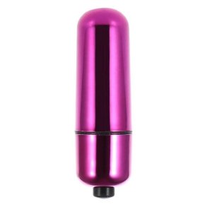 Mini bullet vibrator - metallic pink
