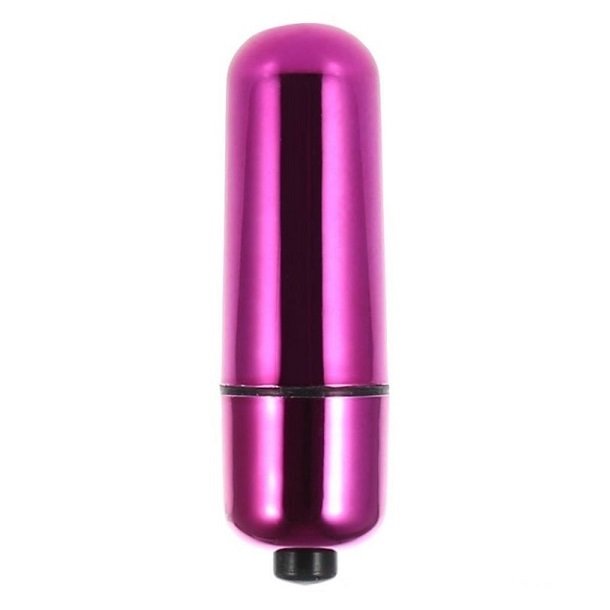 Mini bullet vibrator - metallic pink