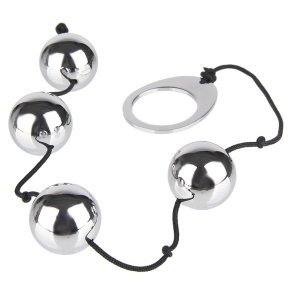 Analk�de 4 kugler shimmer fantasy, s�lv