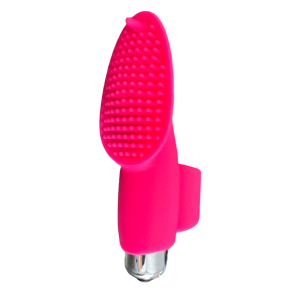 Fingervibrator silikone pink