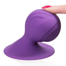 Silikone bryst sugekopper 2 stk - lilla