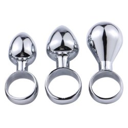 Buttplugs rabatpakke st�l - 3 stk