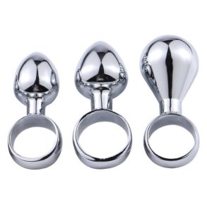 Buttplugs rabatpakke st�l - 3 stk