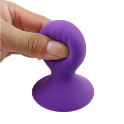 Silikone bryst sugekopper 2 stk - lilla