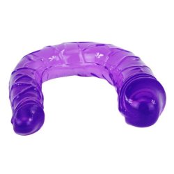 K�mpe dobbelt dildo 40cm purple