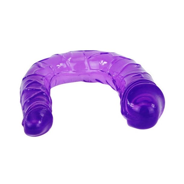 Double Dong jelly 28cm, lilla 