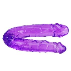 K�mpe dobbelt dildo 40cm purple