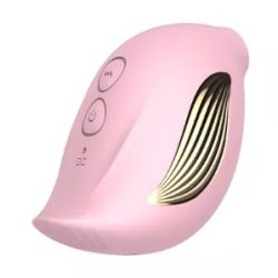 Klitoris-sug og bryst vibrator, pink
