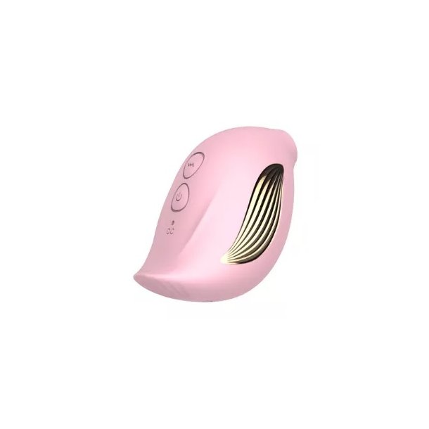 Klitoris-sug og bryst vibrator, pink