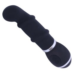 Rillet dildovibrator 12 speed, sort 