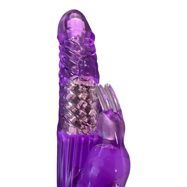 Rabbit &amp; kugle vibrator purple