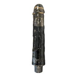 Sort jelly dildo-vibrator