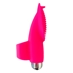 Fingervibrator silikone pink