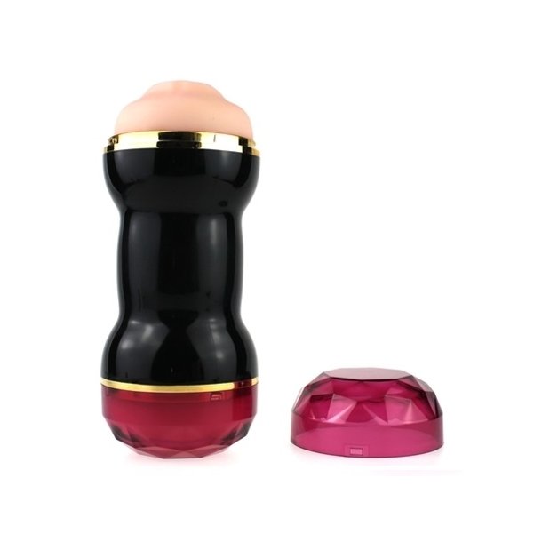 Delux double fun masturbator vagina+mund