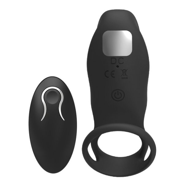 Penis &amp; klit vibrator Mega buzz inkl. remote