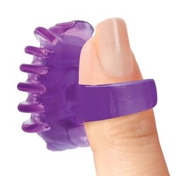 Finger vibrator WAVES purple