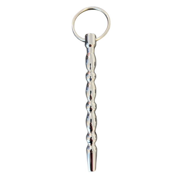 Penis st�ldilator med hul og fem kugler