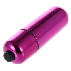 Mini bullet vibrator - metallic pink