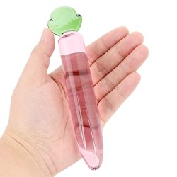 Glasdildo FUN FRUIT 16cm