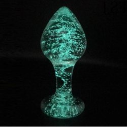 Selvlysende glasplug Glow-in-the-dark