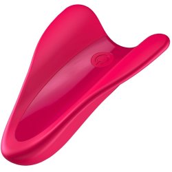 Satisfyer high fly finger vibrator fuchsia