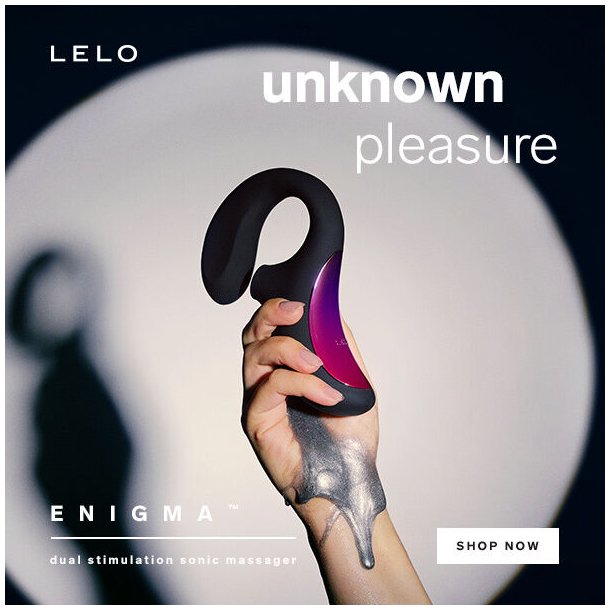 LELO Enigma dual stimulation sonic deep rose