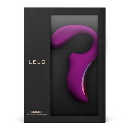 LELO Enigma dual stimulation sonic deep rose