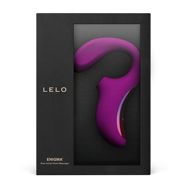 LELO Enigma dual stimulation sonic deep rose