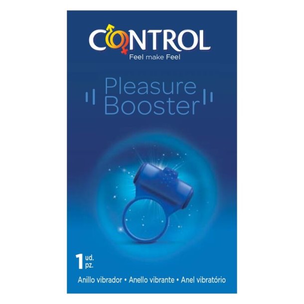 Control pleasure booster vibrerende ring