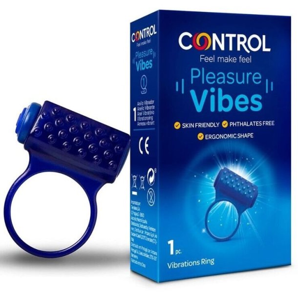 Control pleasure vibrerende ring
