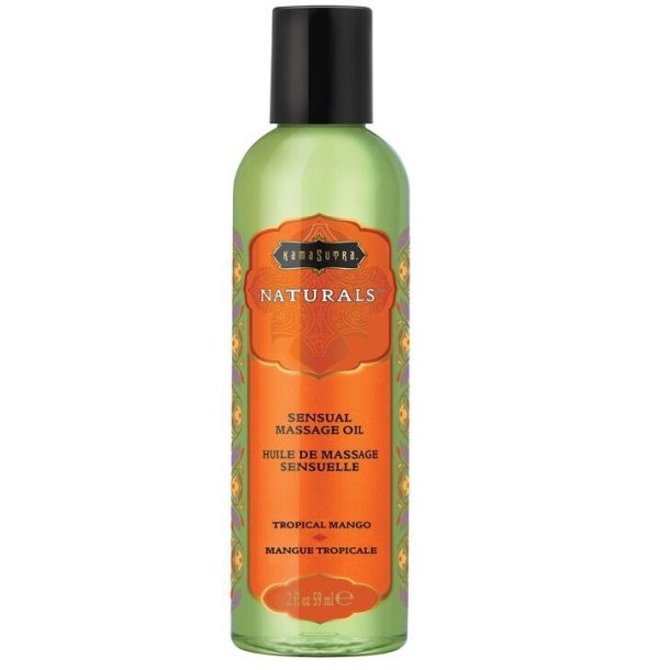 Kamasutra natural massage olie tropical mango 59ml