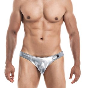 Cut4Men low rise briefs silver look M