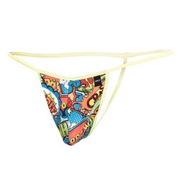 Cut4Men G-streng med print L