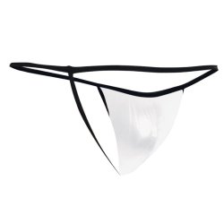 Cut4Men G-streng i s�lv design XL