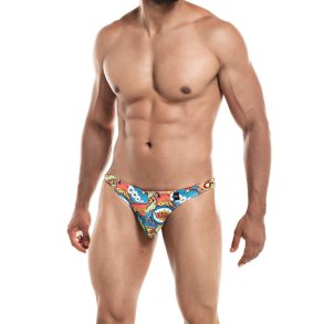 Cut4Men male thong with cartoonprint L