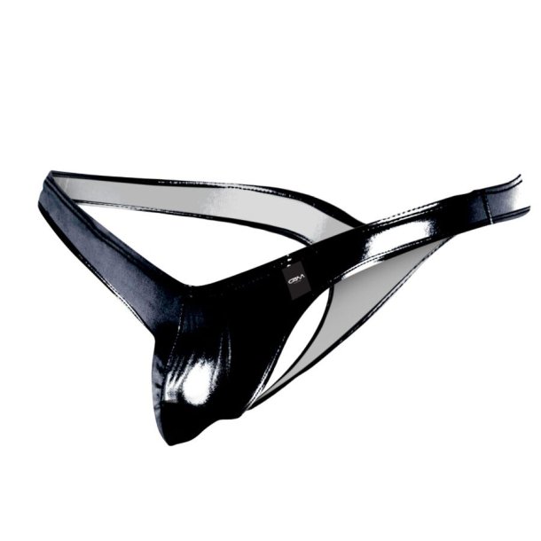 Cut4Men manhood thong pure black M