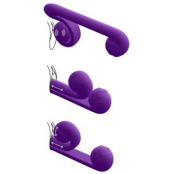 Snail vibe multiaction vibrator lilla