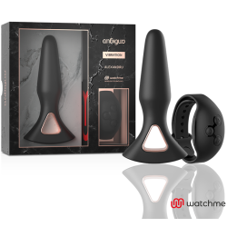 Anbiguo watchme remote control vibrator plug anal