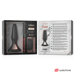 Anbiguo watchme remote control vibrator plug anal
