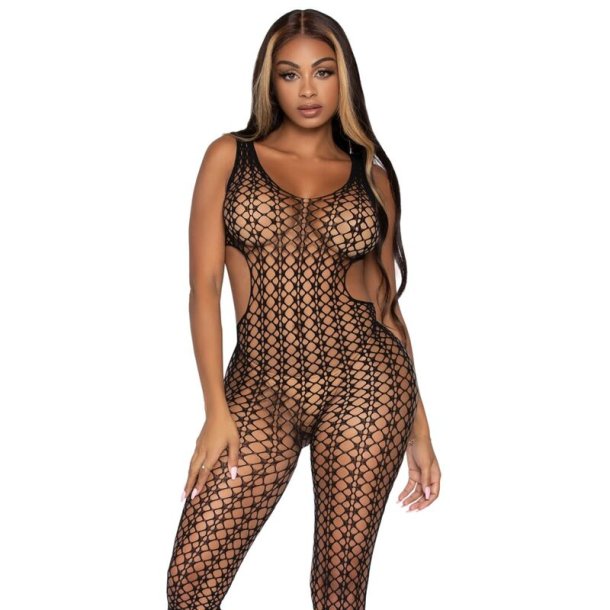 Leg Avenue tank net bodystocking footless one size