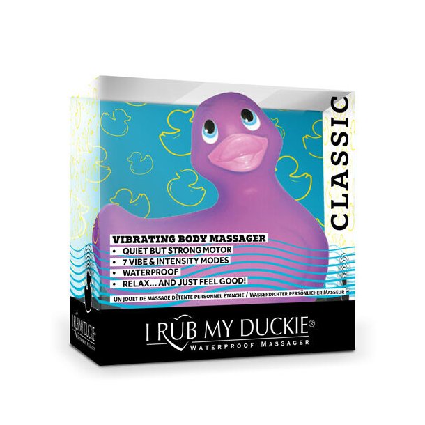 I rub my duckie classic vibrerende duck lilla
