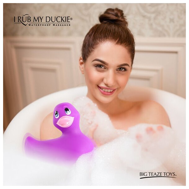 I rub my duckie classic vibrerende duck lilla