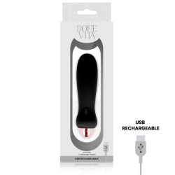 Dolce Vita vibrator sort 7 hastighed