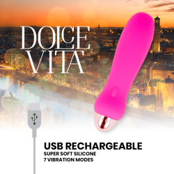 Dolce Vita vibrator lyser�d 7 hastighed