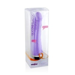 Seven Creations klassisk silikone vibrator lilla 21 cm