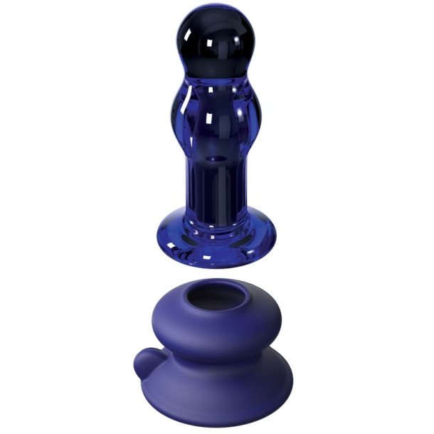 Icicles nr. 83 multi-funktion vibrerende glasplug